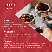 Кофе в зернах Poetti Leggenda Ruby (Легенда Руби) 1 кг