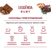 Кофе в зернах Poetti Leggenda Ruby (Легенда Руби) 1 кг